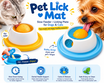 Pet Lick Bowl Treat Time