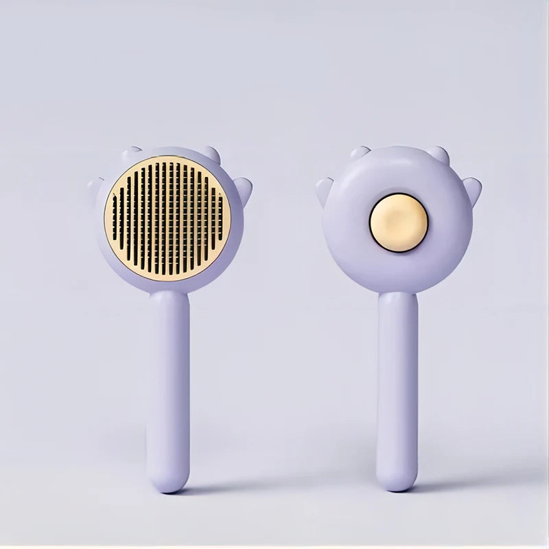 Magic Pet Grooming Brush – One-Click Hair Removal