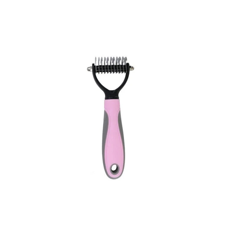 Two Sided Pet Deshedding Brush