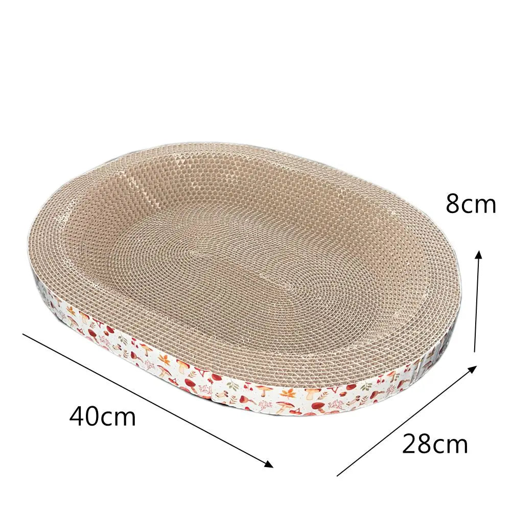 Oval Cat Bed – Cozy & Durable