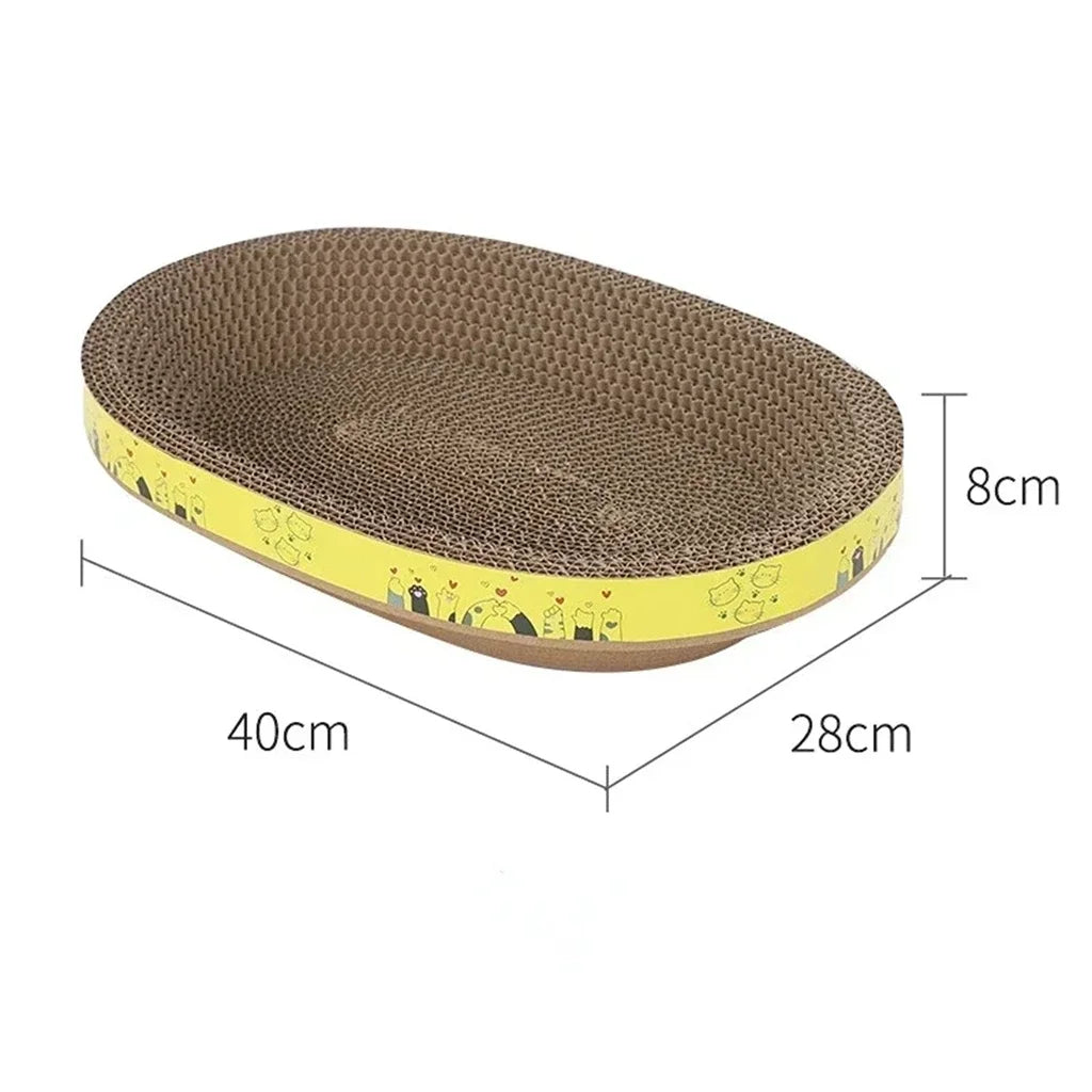 Oval Cat Bed – Cozy & Durable