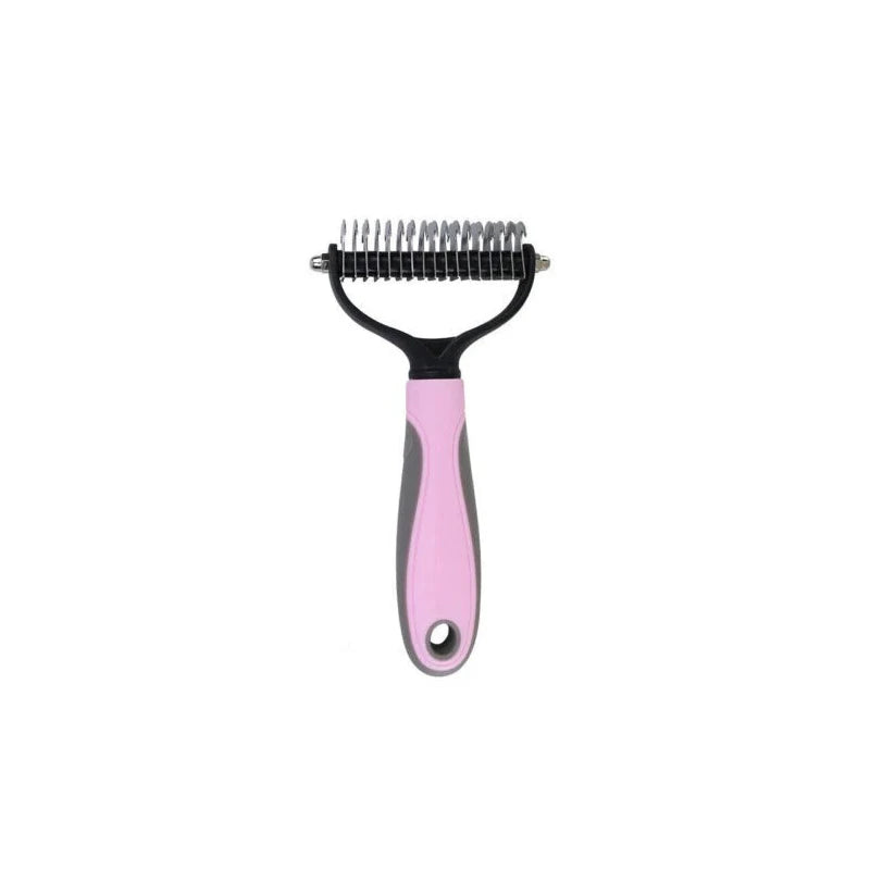 Two Sided Pet Deshedding Brush