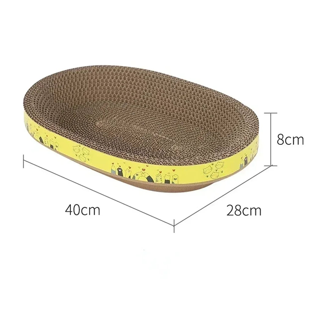 Oval Cat Bed – Cozy & Durable