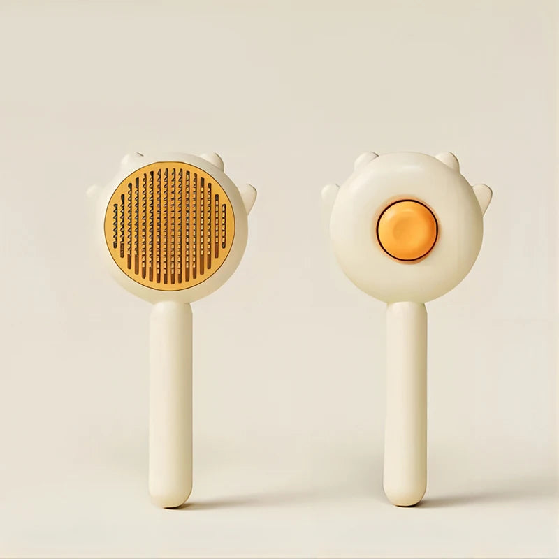 Magic Pet Grooming Brush – One-Click Hair Removal