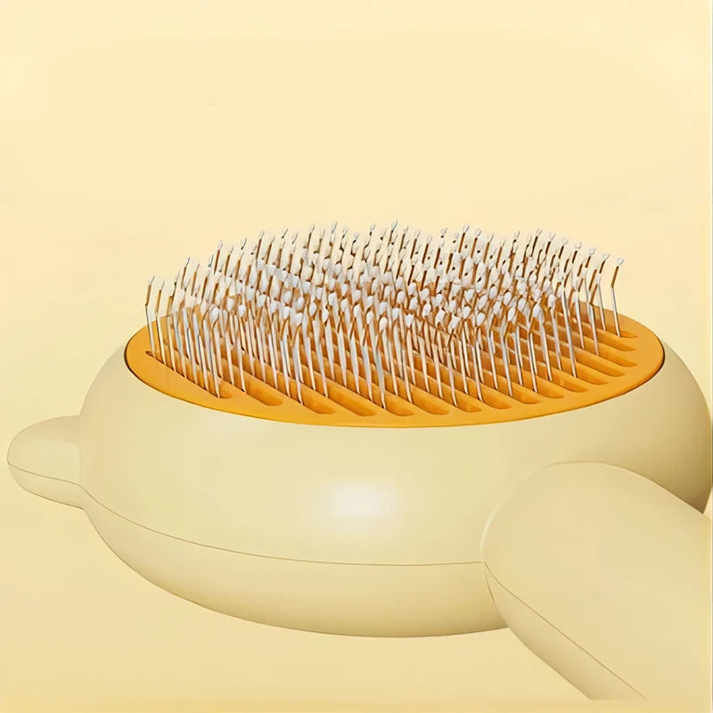 Magic Pet Grooming Brush – One-Click Hair Removal