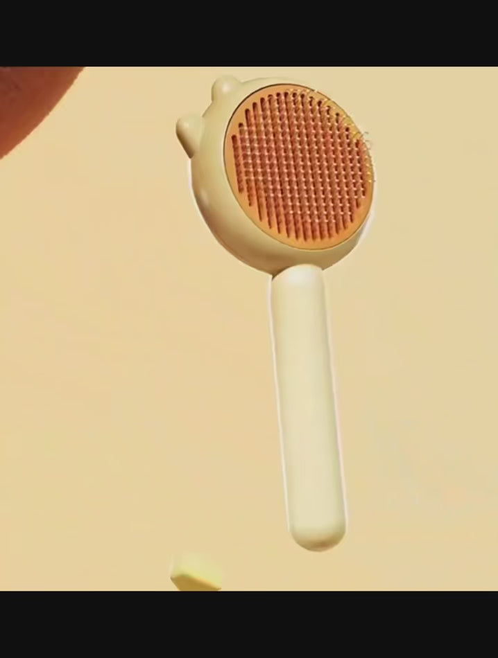 Magic Pet Grooming Brush – One-Click Hair Removal